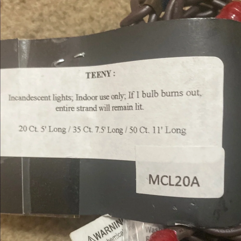 CWI Collection Teeny String Lights